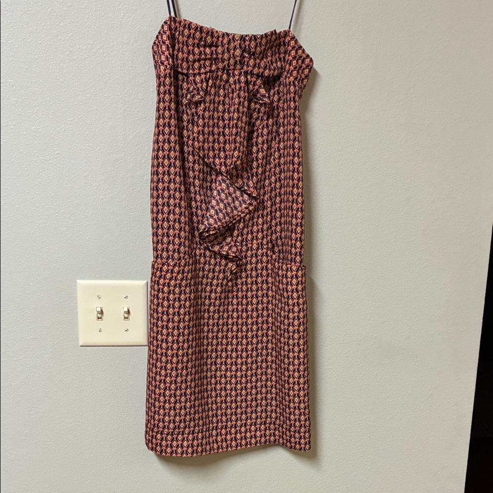 Gap Summer Strapless Patterned Dress